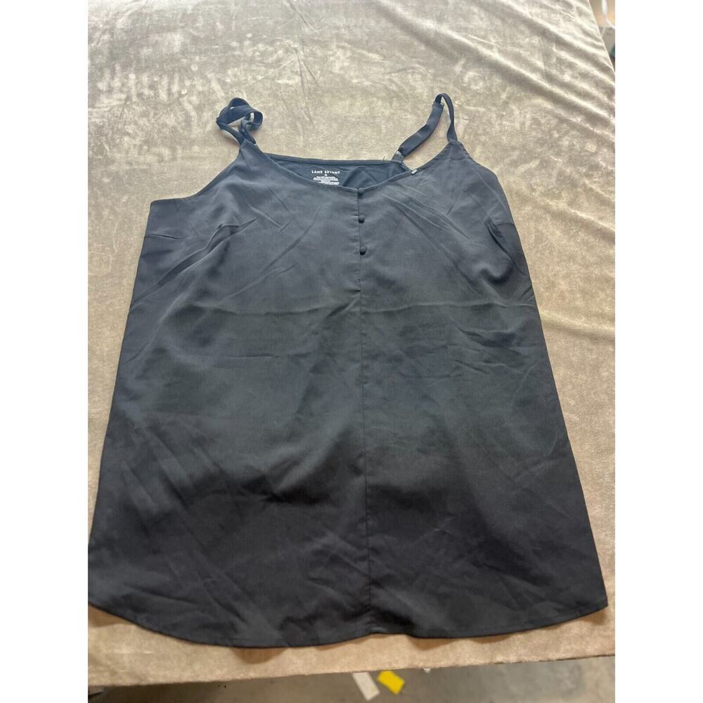 Lane Bryant Women’s Plus Size 20 Black Cami adjustable straps